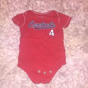 Cardinals Baseball Onesie, Molina